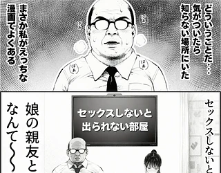 セックスしないと出られない部屋に娘の親友と閉じ込められたんだが・・・